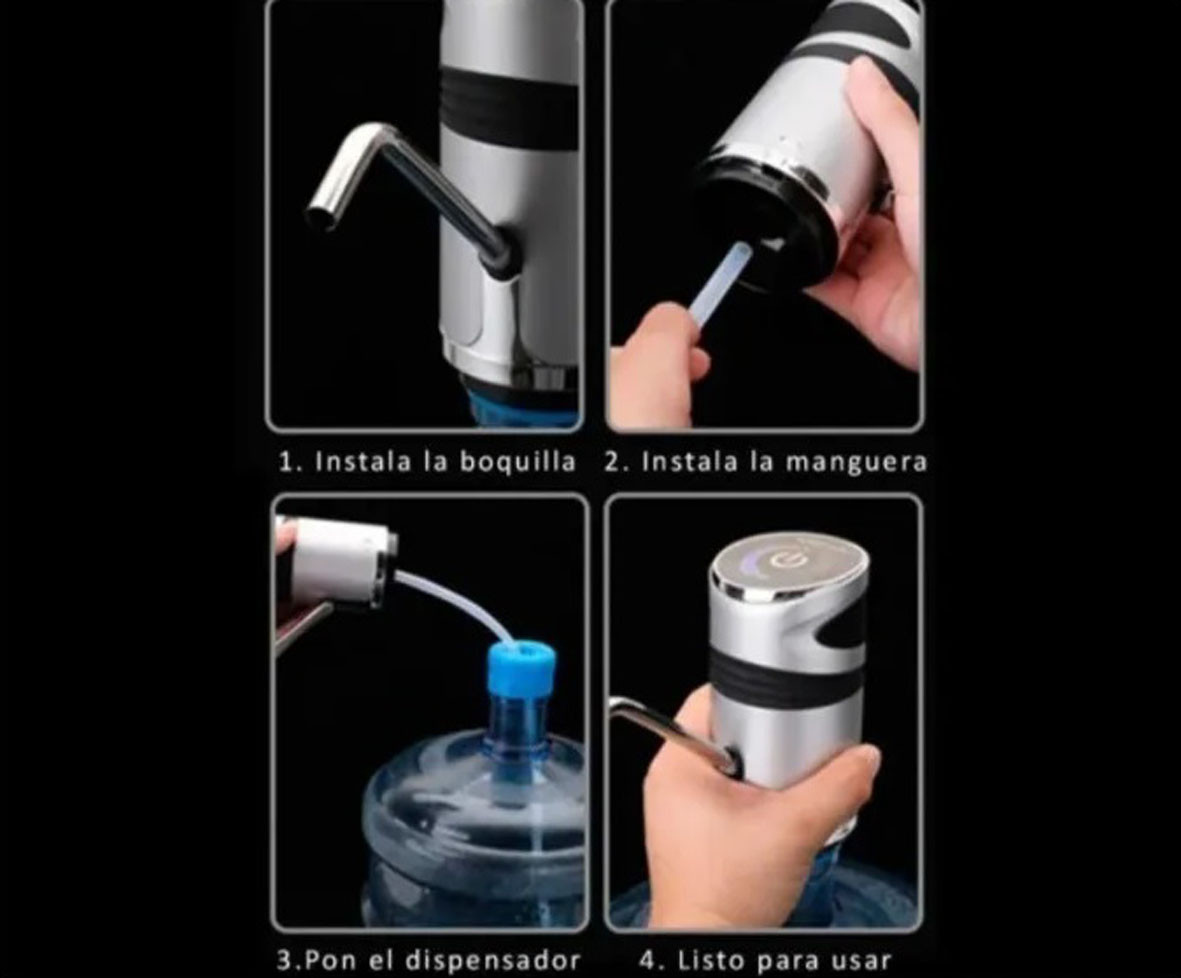 Dispenser De Agua Electrico Para Bidon F - Imagen 4