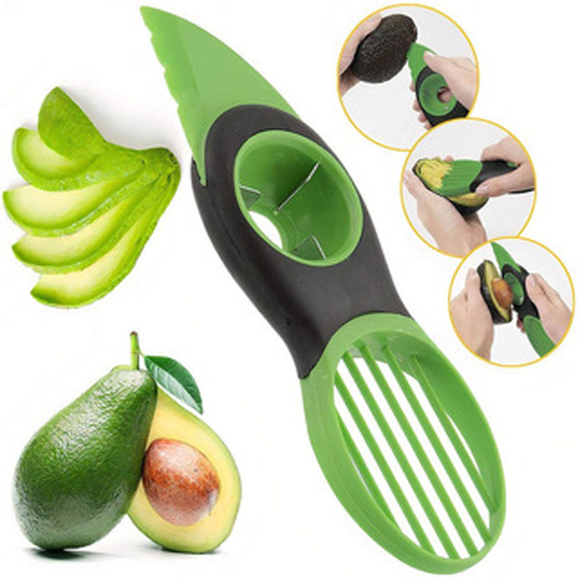 Cuchillo Revanador Cortador Aguacate 2 E - Imagen 4