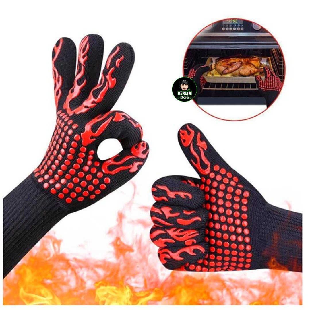 PAR GUANTES COCINA BARBACOA ANTIQUEMADU