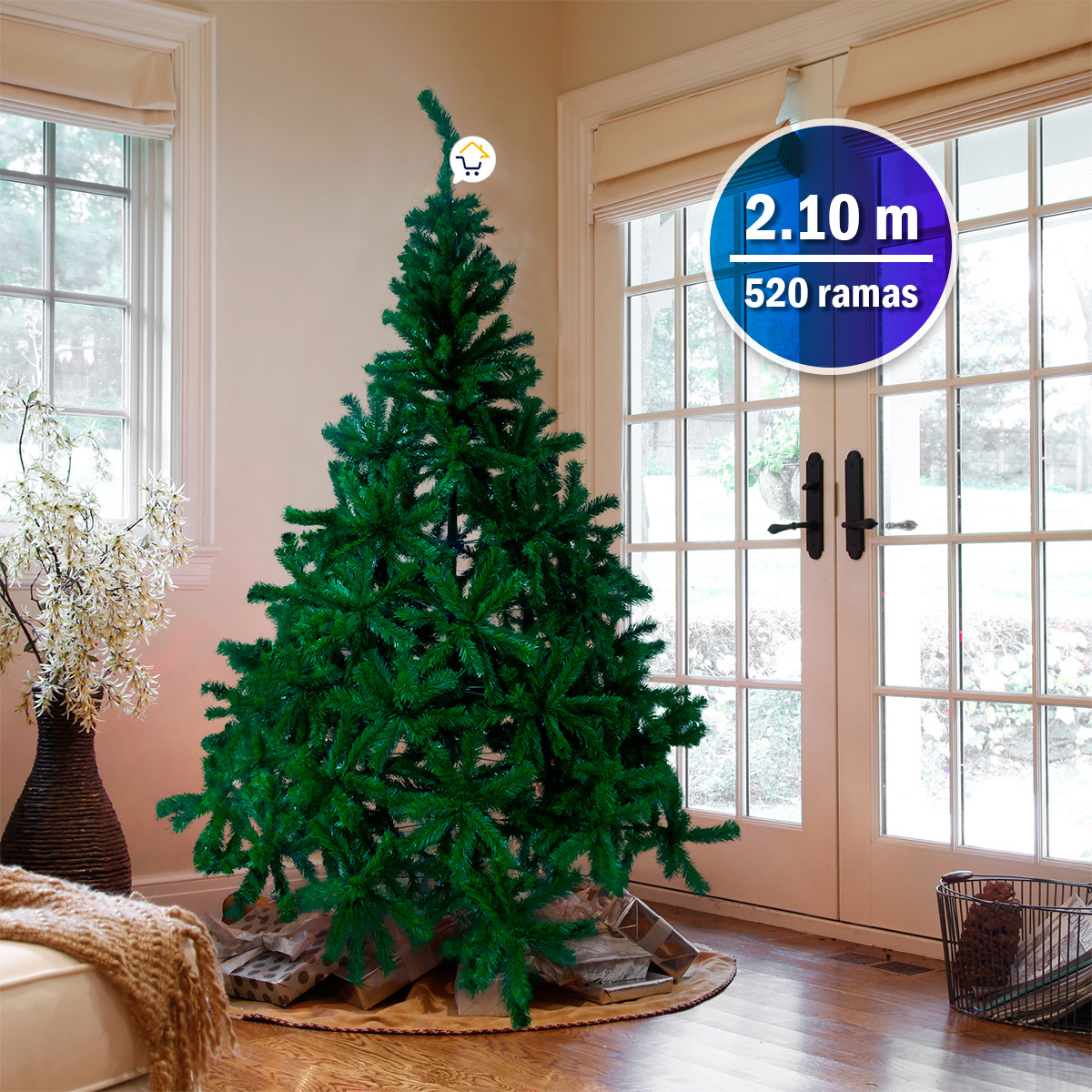 Árbol Navidad Bogotá 2.10 M BOG210