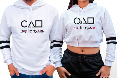Buzos,Hoodies Parejas Juego Del Calamar