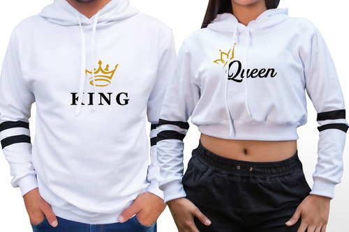 Buzos,Hoodies Parejas King Y Queen