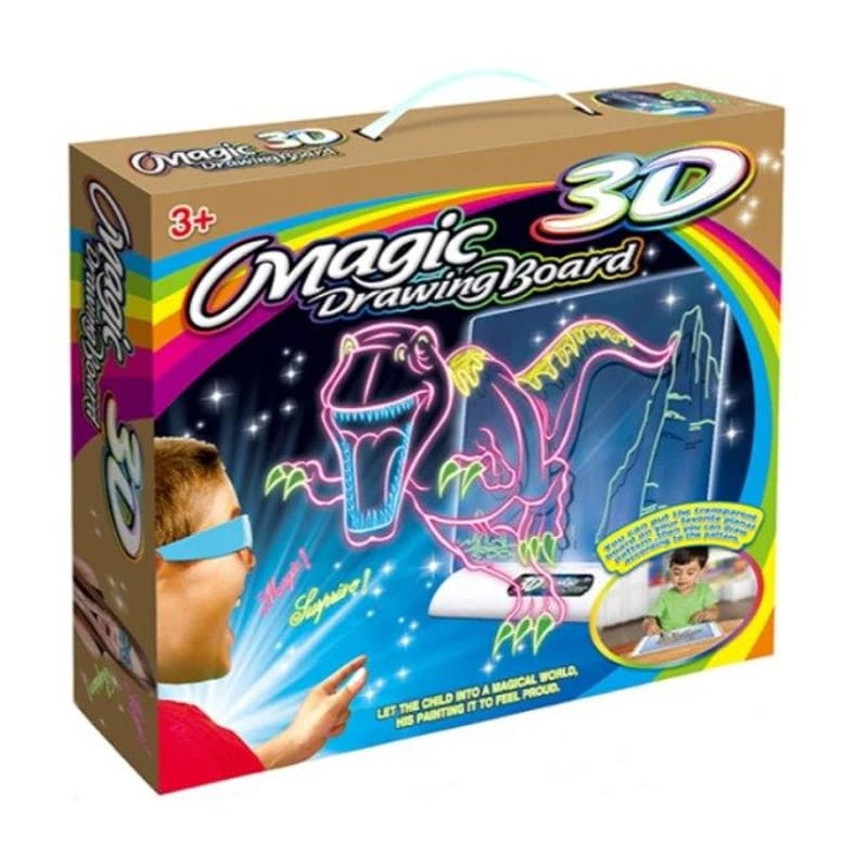 TABLERO DE DIBUJO MAGICO 3D