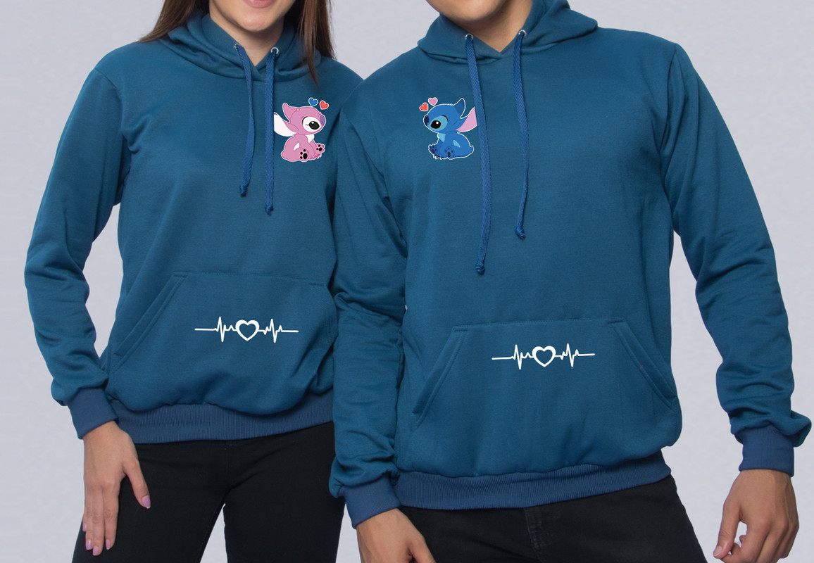 Buzos ,Hoodies Parejas Stick y Angel 2
