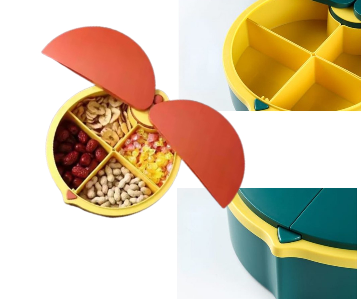 Bandeja De Fruta/dulces 4 Compartimento - Imagen 2