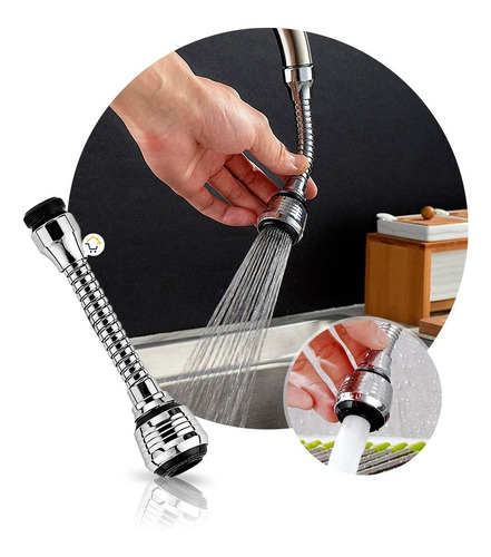 EXTENSOR FLEXIBLE GRIFO DE AGUA