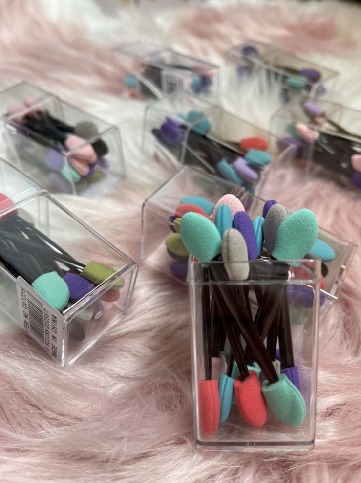 SET X 12 APLICADORES SOMBRA