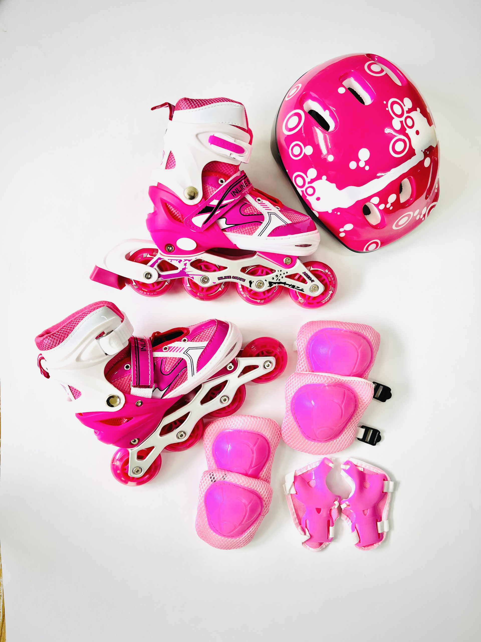 PATIN RECREATIVO KIT FUCSI T:31-34/35-38