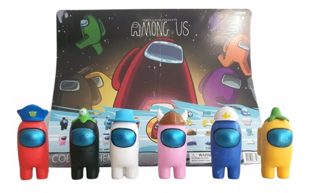 Figuras Among Us Set X6 Juguete