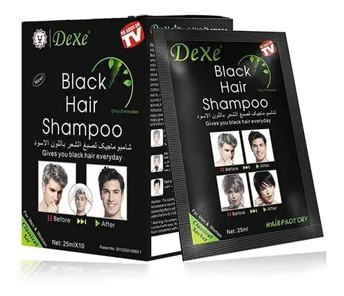 SHAMPOO PINTA CANAS - BLACK HAIR