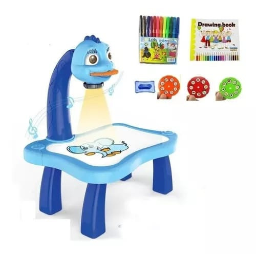 Mesa proyectora de dibujo infantil