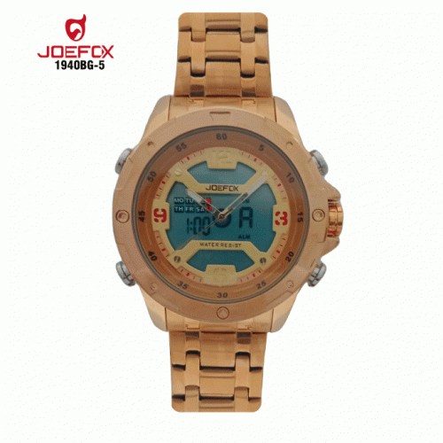 940BG-5 JOEFOX METALICO DORADO HOMBRE
