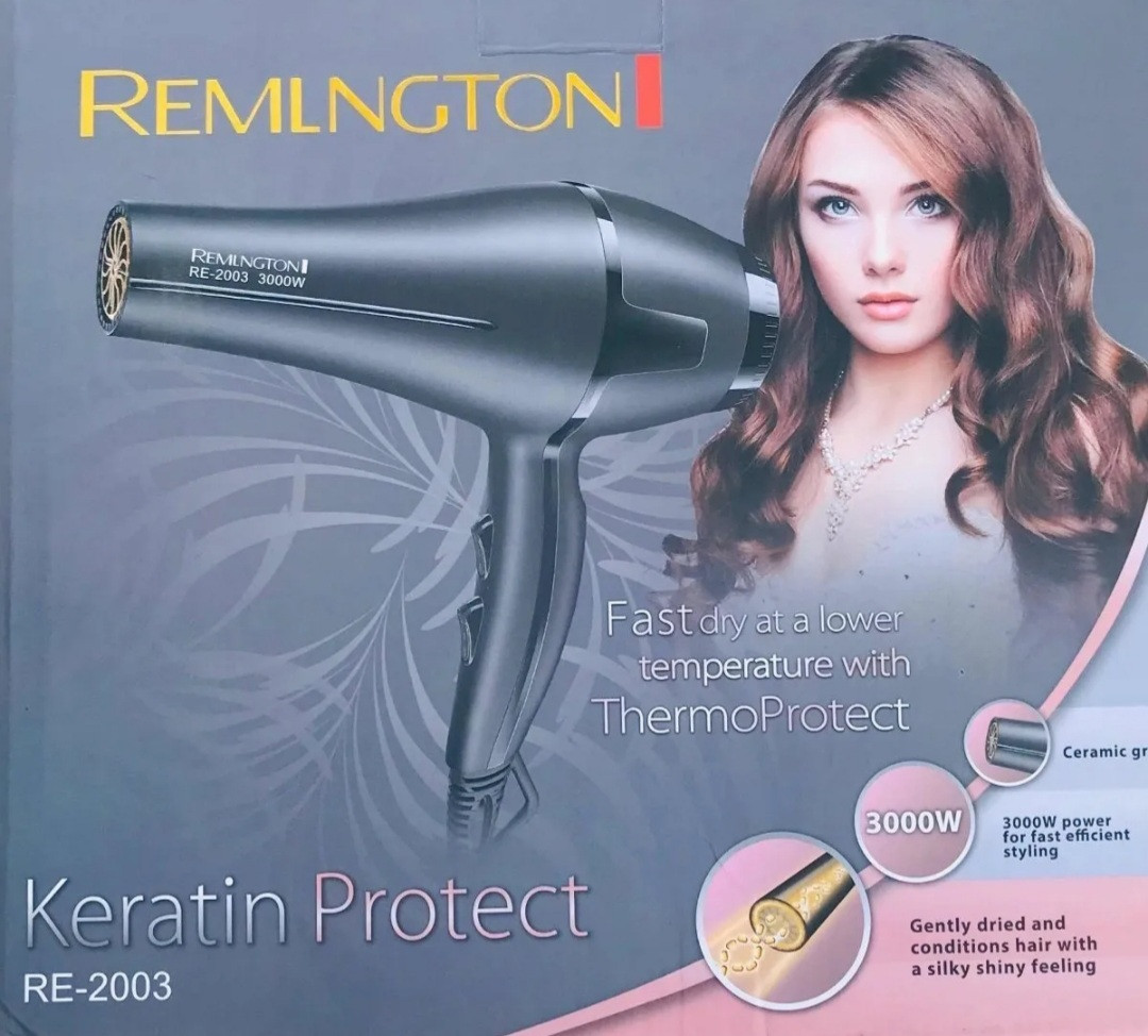 Secador Pelo Remlngton Keratin Protect