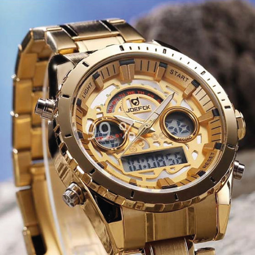 1815BG-4 JOEFOX METÁLICO DORADO HOMBRE