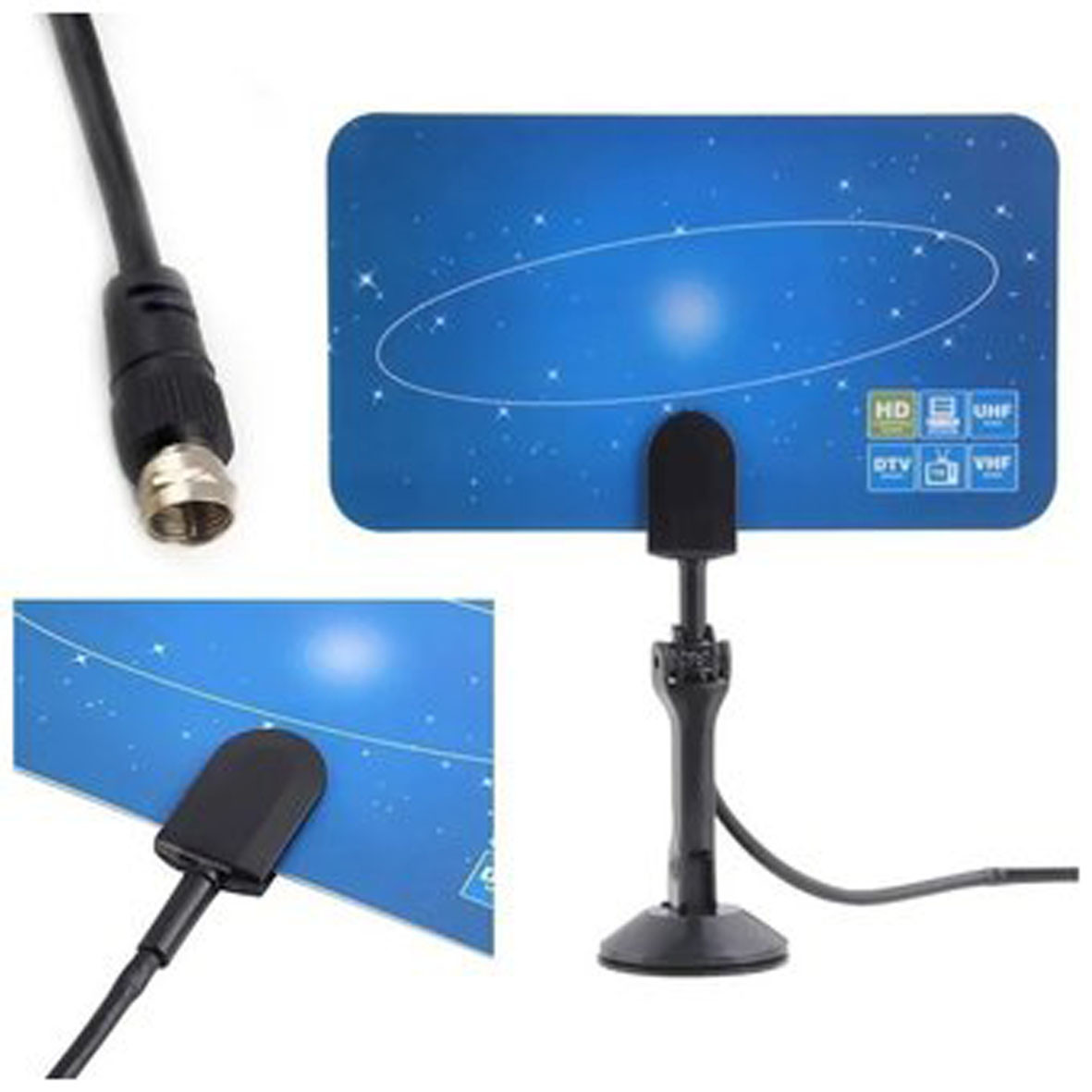 Antena Tdt Interior Canales Full Hd