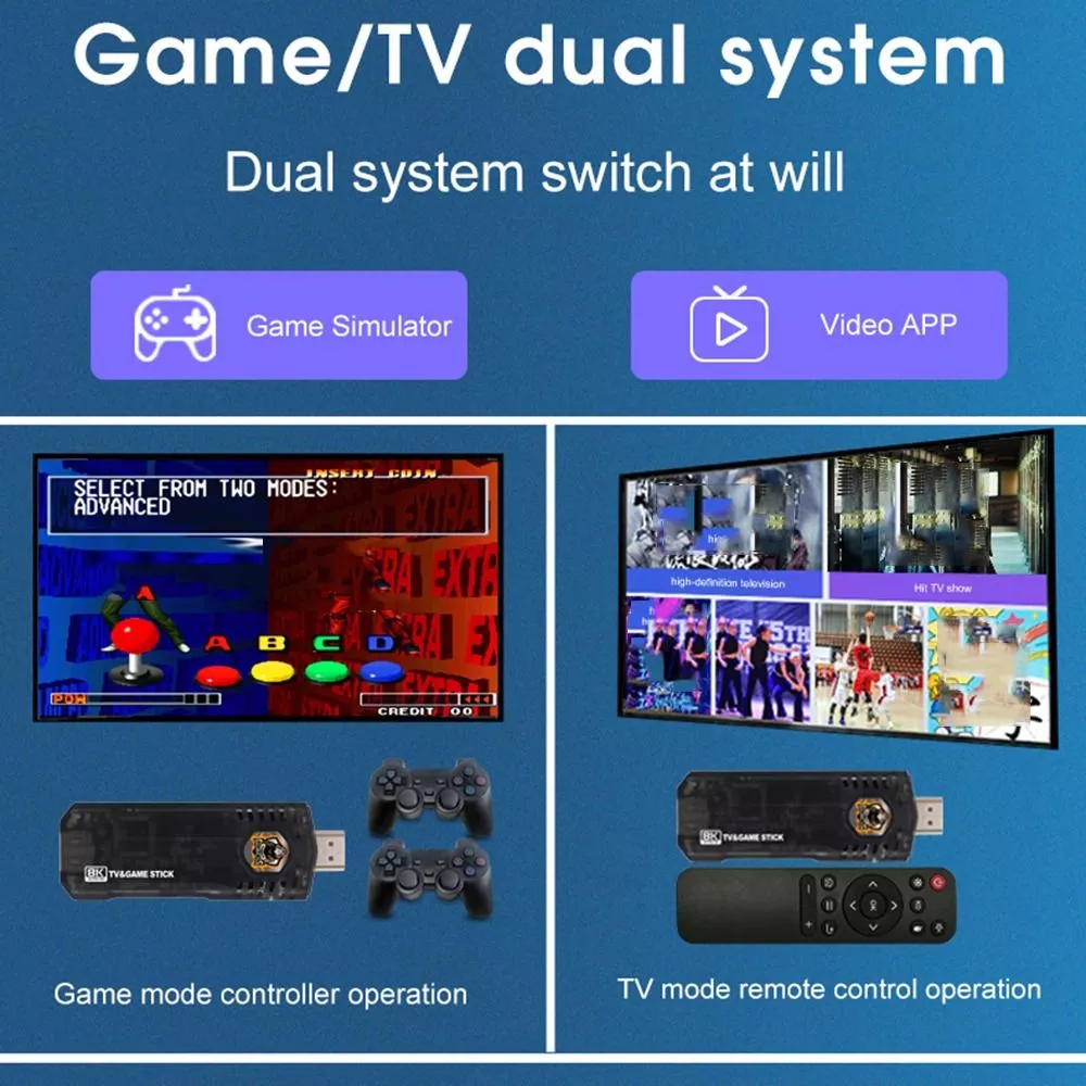 Tv Box 2Gb RAM + Emulador De juegos Game - Imagen 3