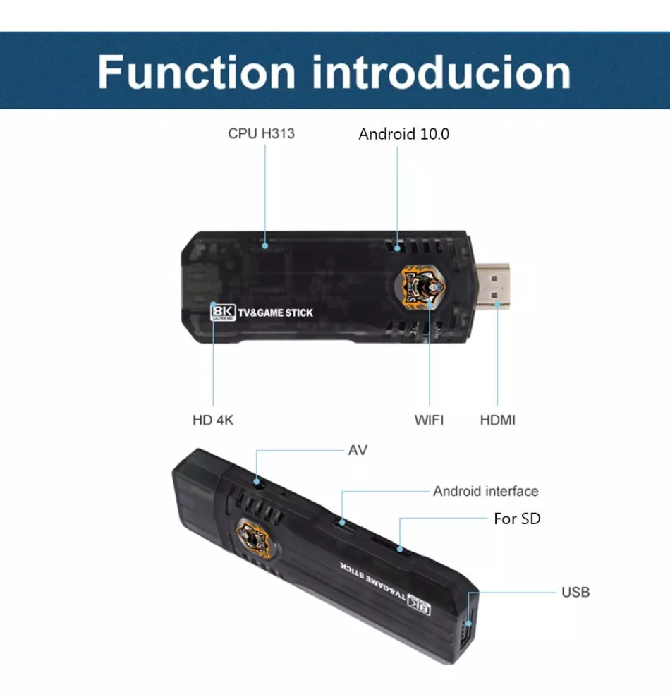 Tv Box 2Gb RAM + Emulador De juegos Game - Imagen 4