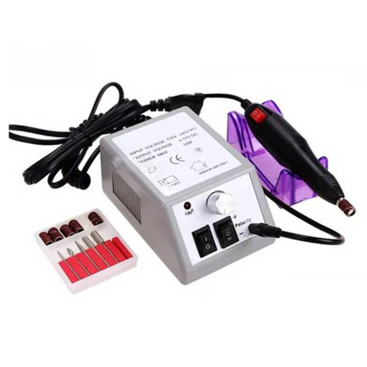 Pulidor De Uñas Kit Electrico Removedor