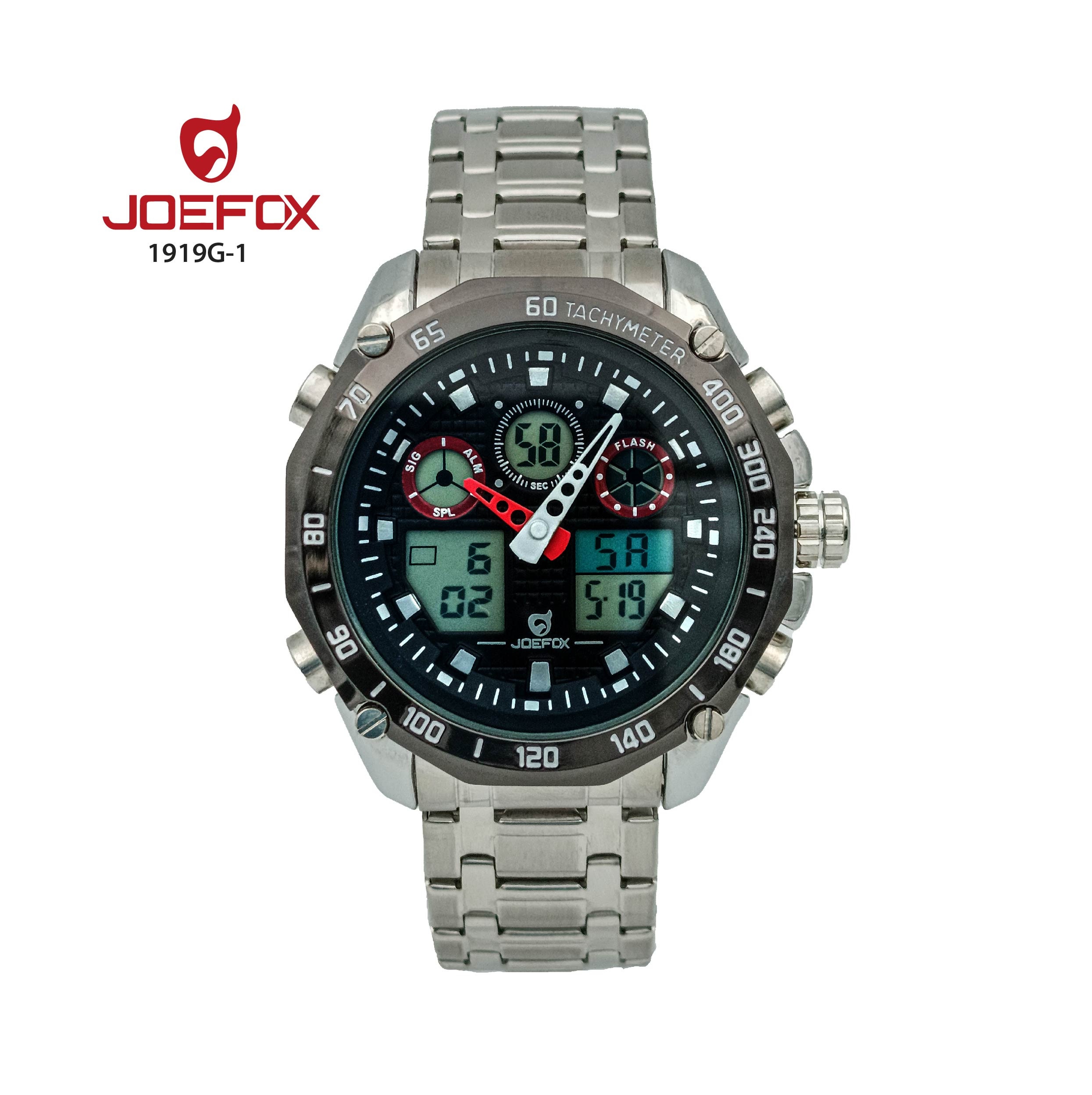 1919G-1 JOEFOX METÁLICO DOBLE F. NEGRO/R