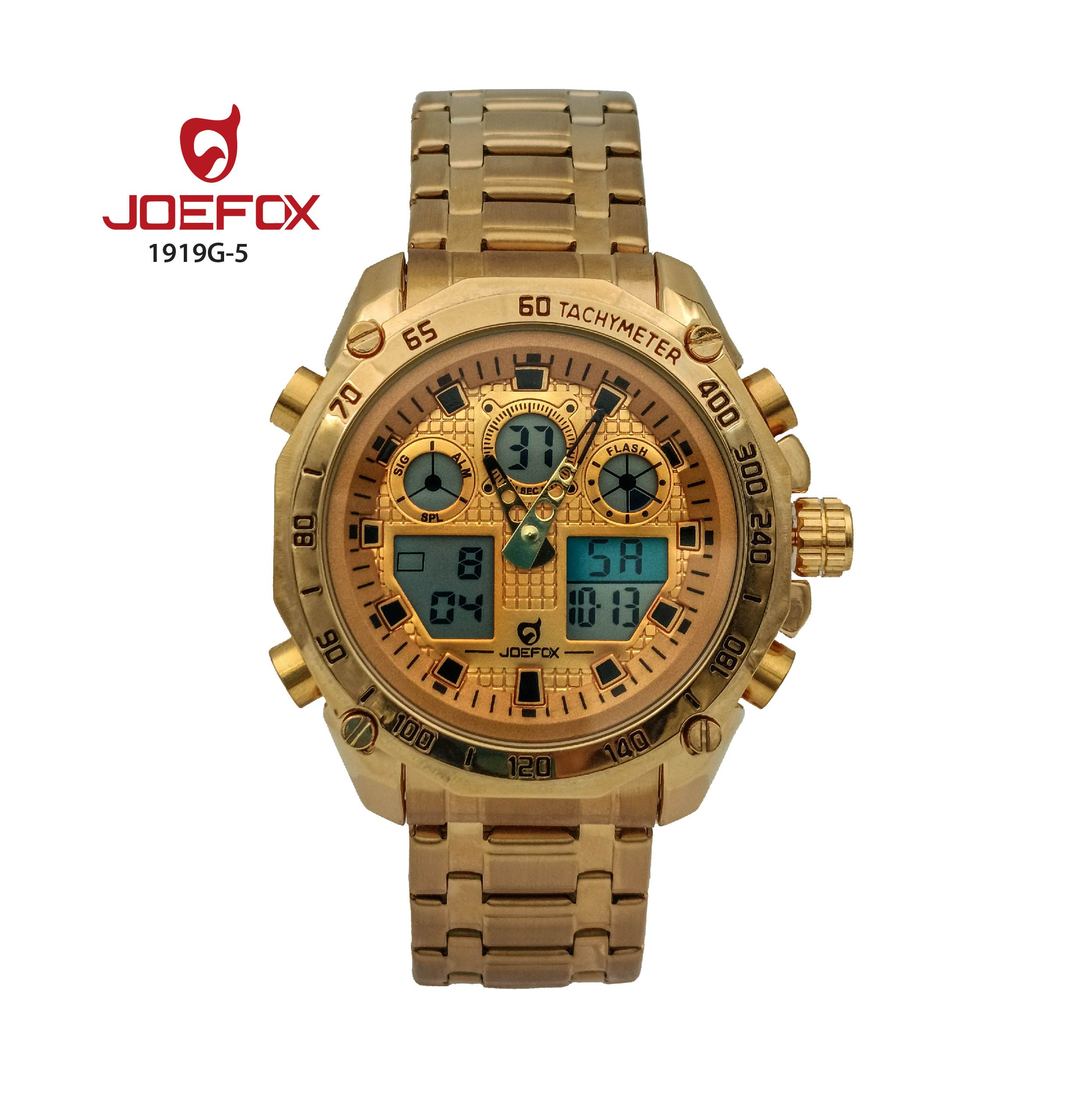 1919G-5 JOEFOX METÁLICO DORADO HOMBRE -