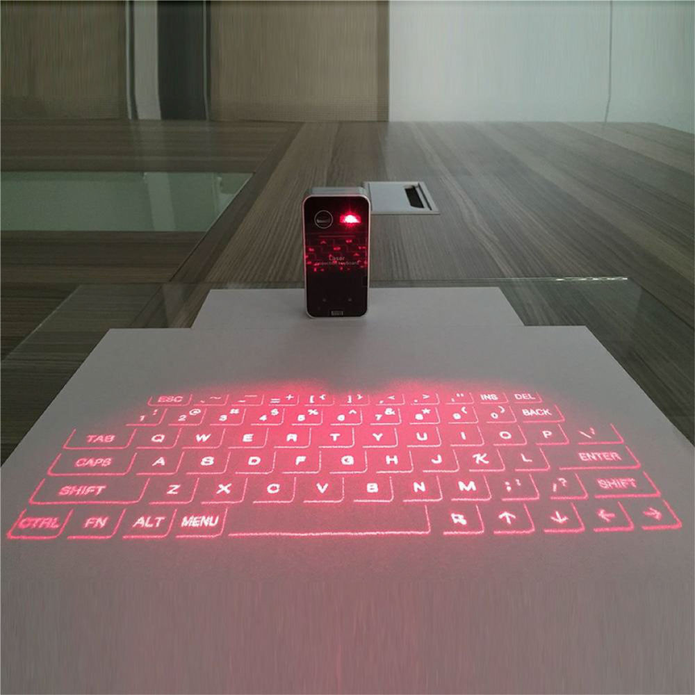 Teclado laser portatil