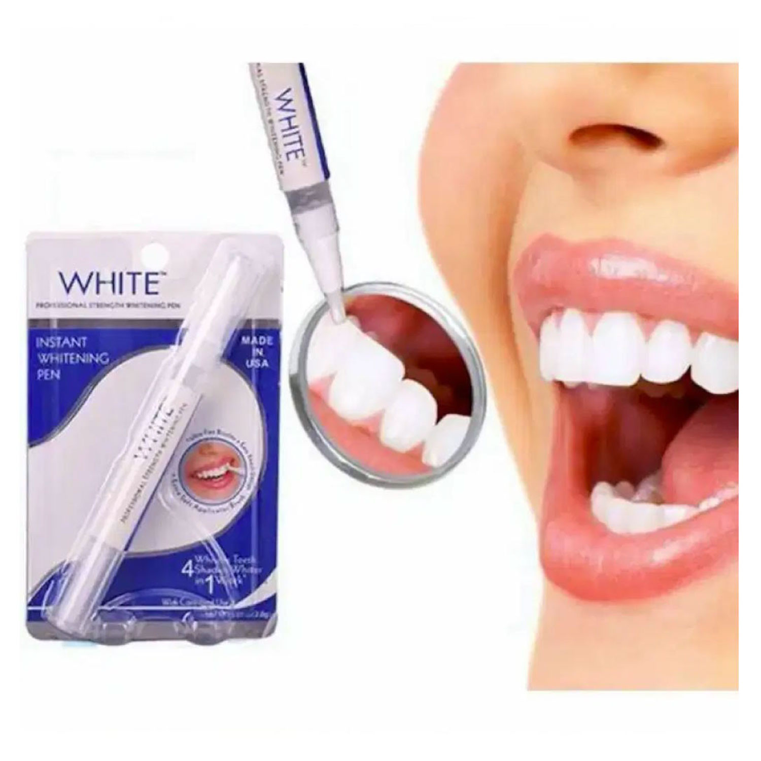 Lápiz blanqueador dental casero