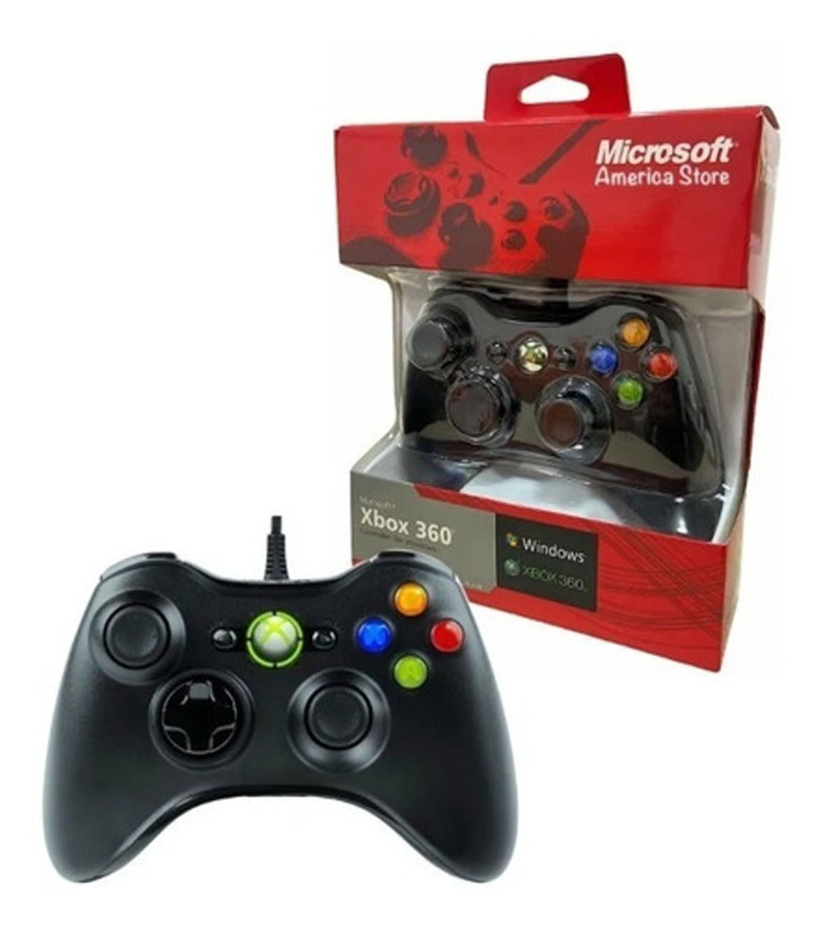 Gamepad Usb Para Pc Diseño Xbox 360 - Imagen 4