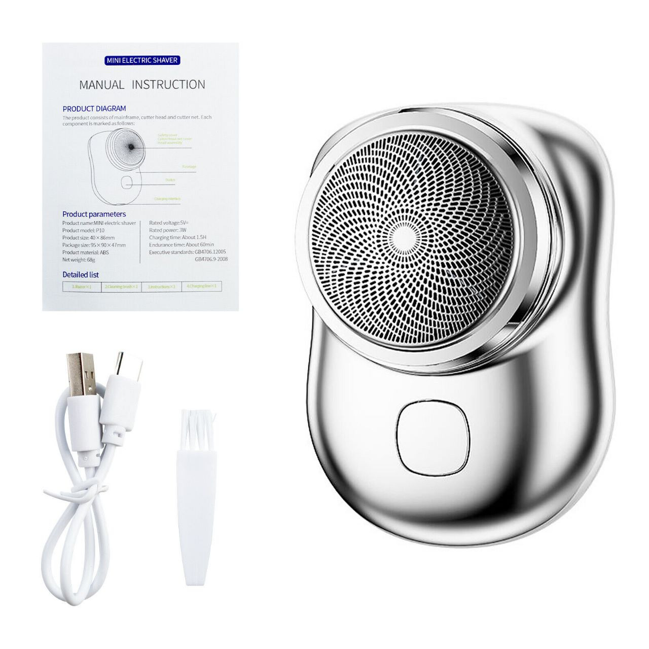 Mini Afeitadora Afeitadora Eléctrica - Imagen 2