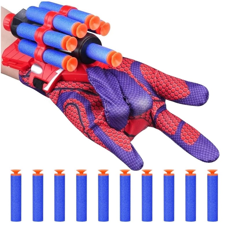 Lanzador de muñeca de Spiderman