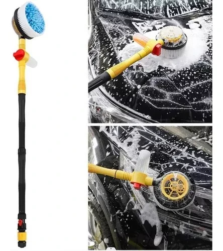 KIT CEPILLO GIRATORIO DE MICROFIBRA