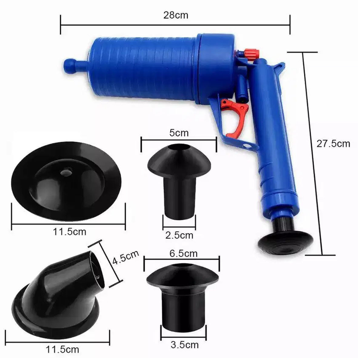 Destapa Cañerias Bomba De Presión Ma – L - Imagen 3