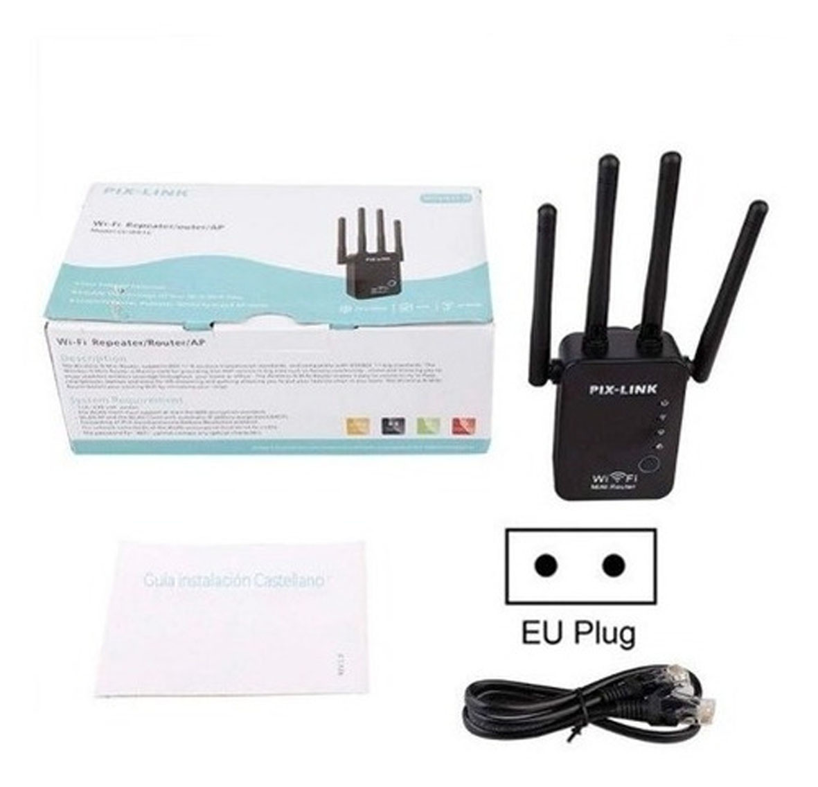 Repetidor Amplificador Inalambrico 4 Ant - Imagen 5