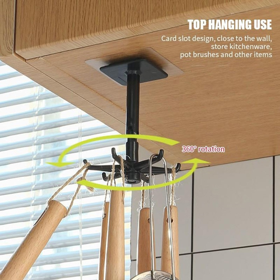 Gancho Giratorio Adhesivo - Imagen 4