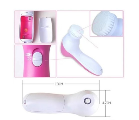 Limpiador Facial 5 En 1 Mini Spa Masajea - Imagen 3