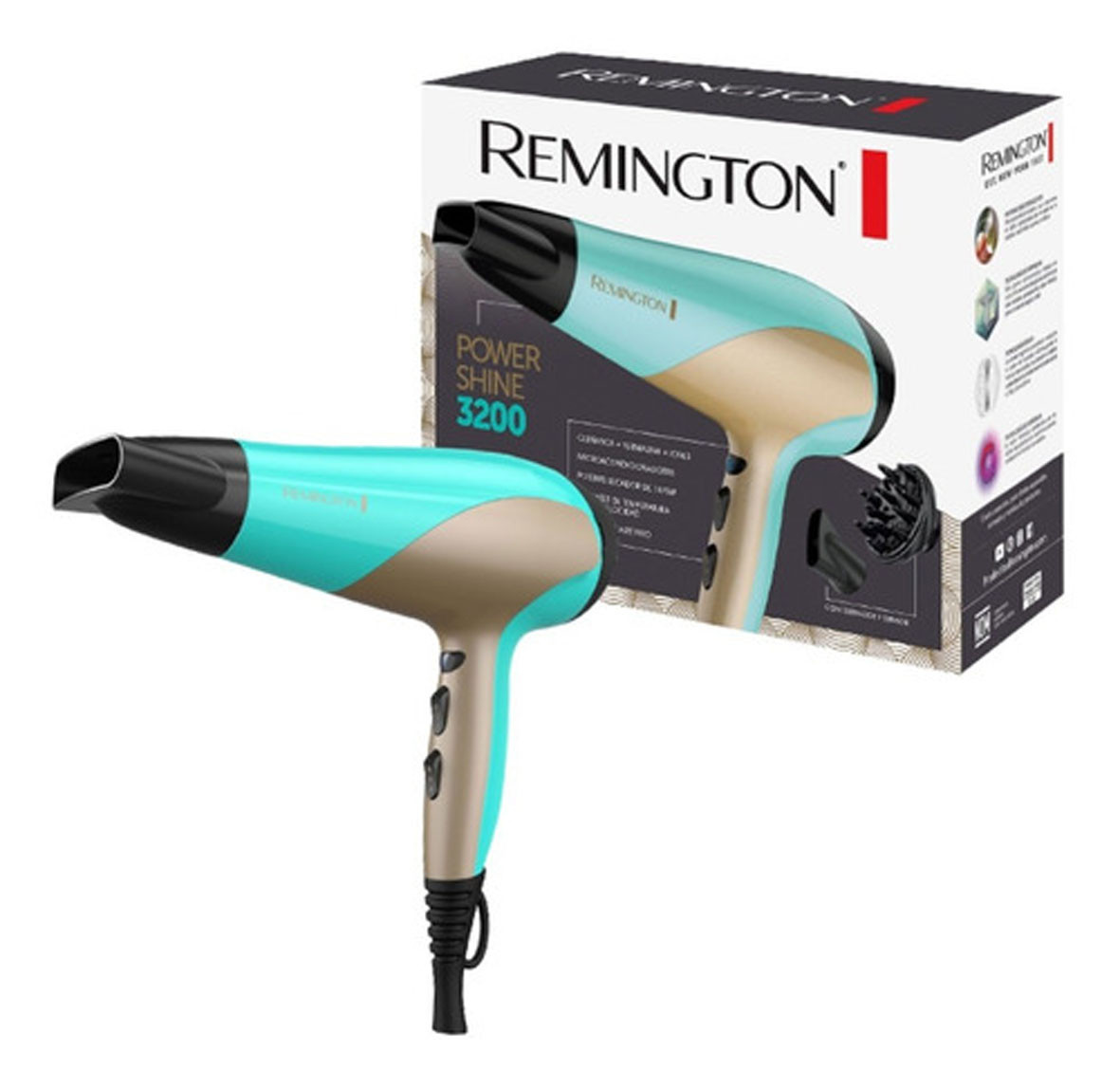 Secador Cabello Remington Power Shine 22