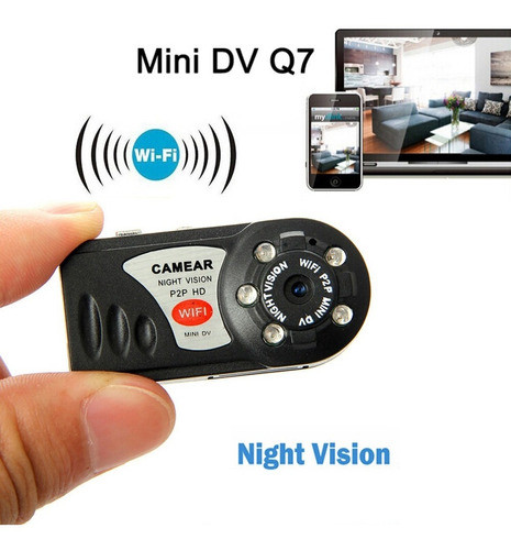 Mini Camara Espía Q7