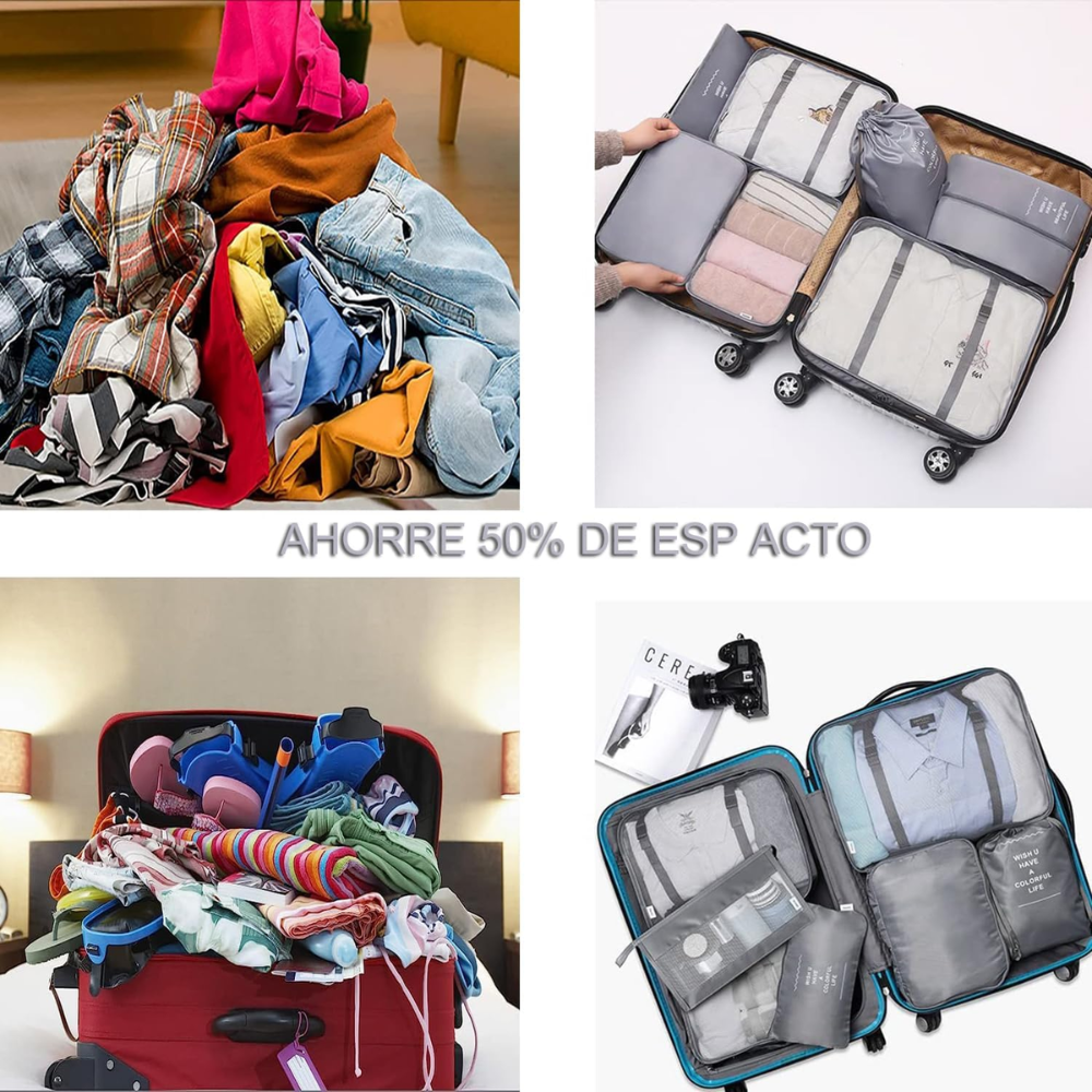 Organizador De Ropa Para Viaje 10pcs