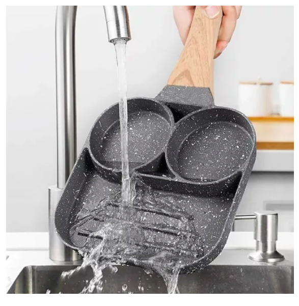 Sartén Antiadherente Multiusos 3 Puestos