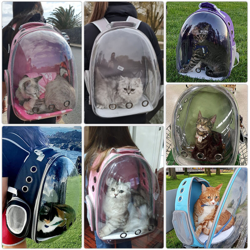 BOLSO VIAJERO PARA MASCOTAS CON CAPSULA