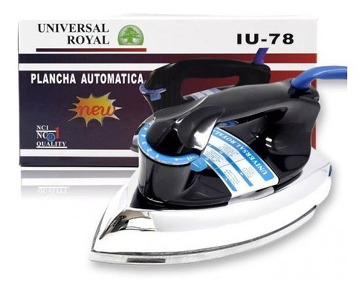 Plancha Seca Ropa Universal Royal Iu-78