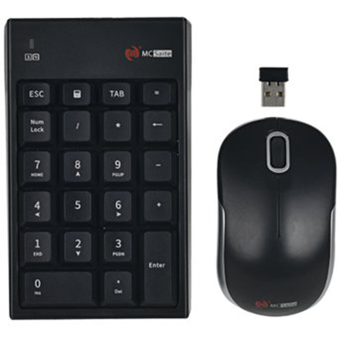 Combo Teclado Numerico + Mouse Optico In