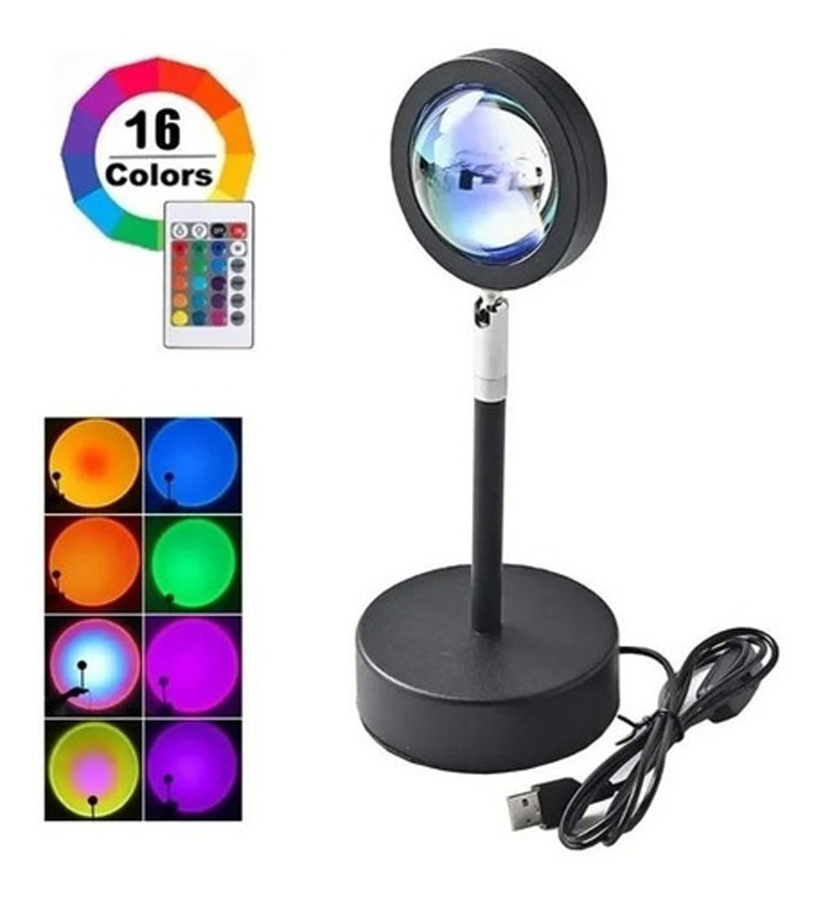 Lámpara Luz Led Proyectora Atardecer Dec - Imagen 2