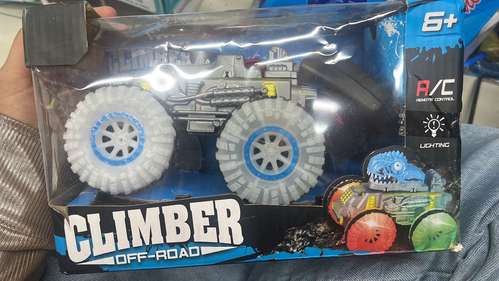 Carro Dinosaurio Luces Sonido Con Contro