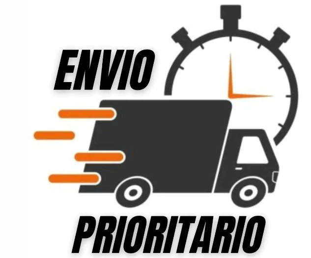 Envío prioritario y garantía extendida