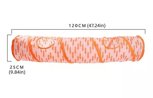 Túnel Para Gato 115cm Plegable
