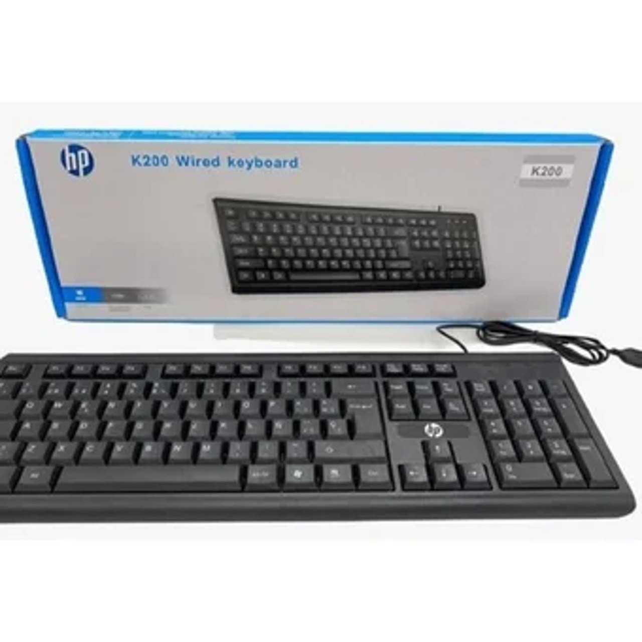Teclado Hp Wired Keyboard Alámbrico K200