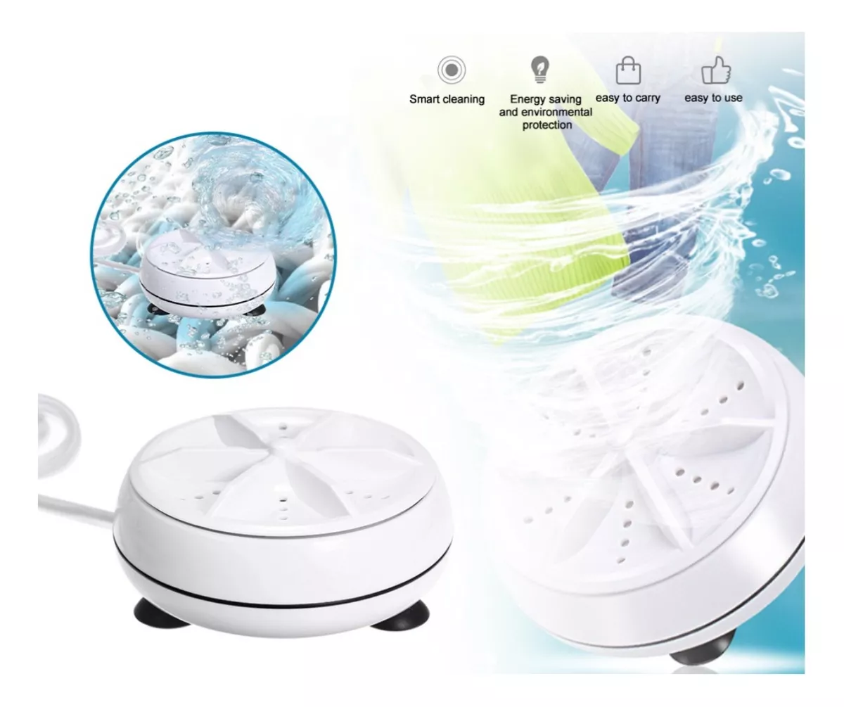 Mini  Centrifugado Lavadora Portátil