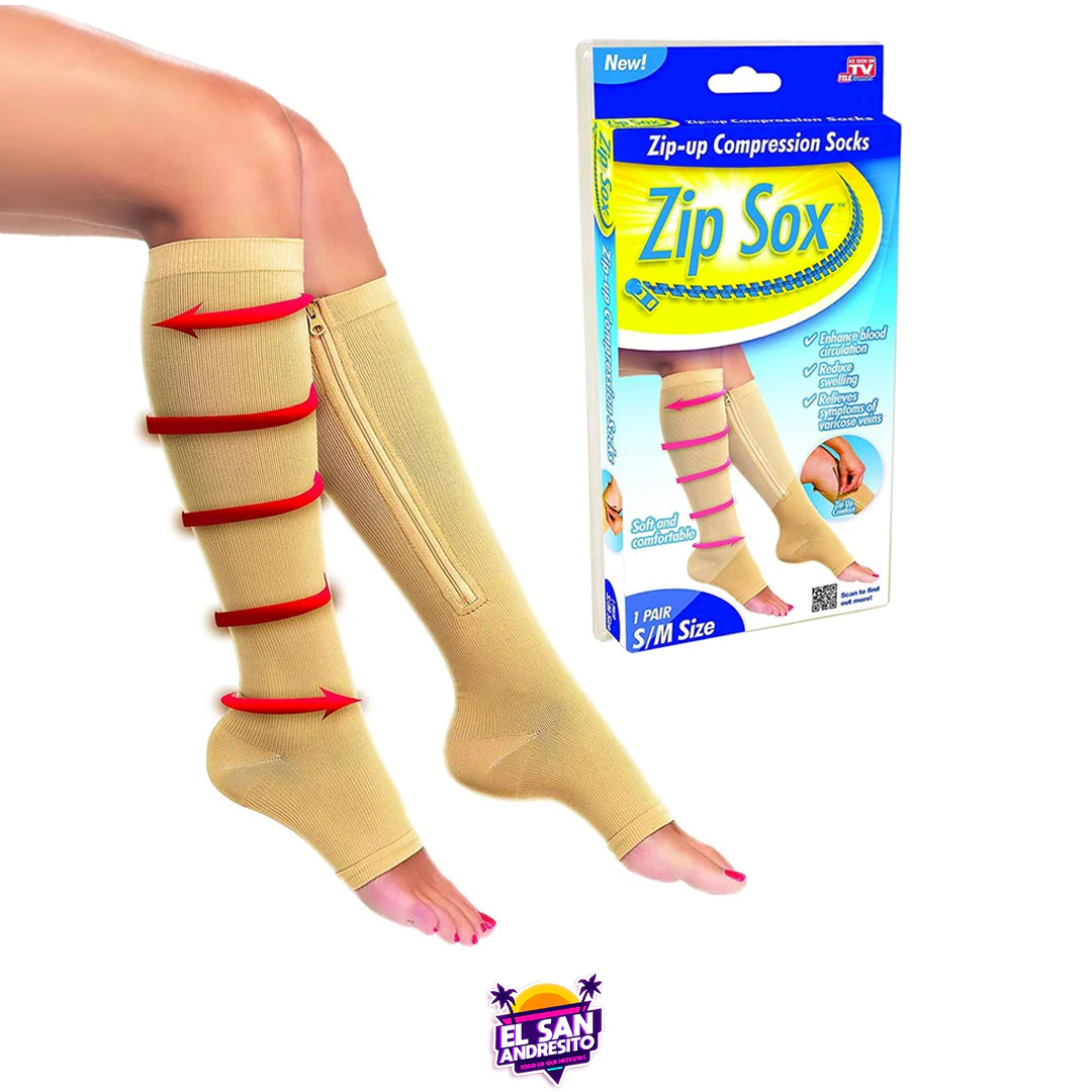 MEDIAS ZIP SOX TALLA S-M
