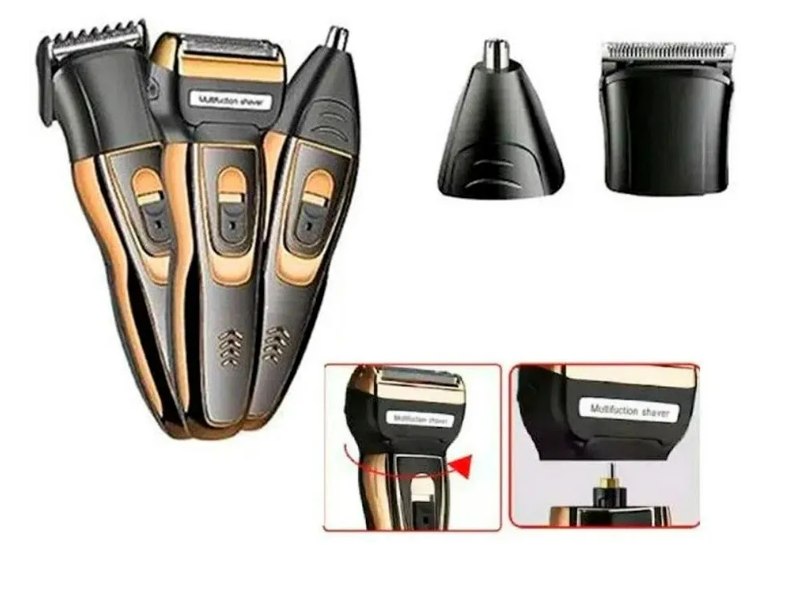 Maquina Afeitadora 3 En 1 Geemy Multifun