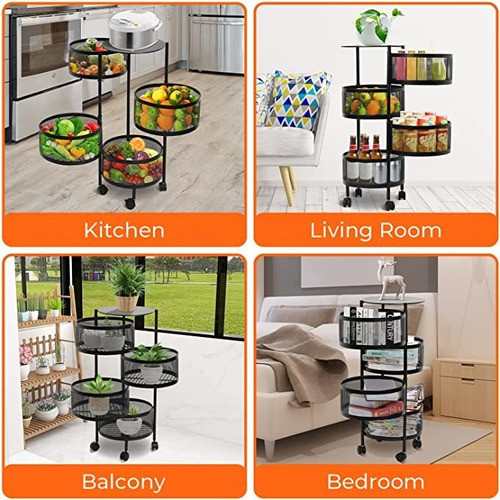 ESTANTE DE ALMACENAMIENTO GIRATORIO MULT - Imagen 5